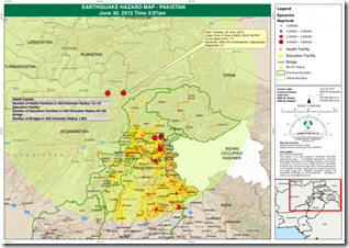 380596-EARTHQUAKE HAZARD MAP - PAKISTAN June 30 2015