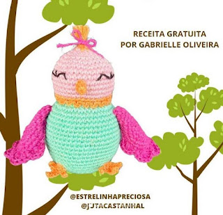 PATRON GRATIS PAJARO AMIGURUMI 57137