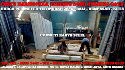 GAMBAR, FOLDING GATE, BALI, HARGA, FOLDING GATE, PER METER TERBARU, 2024