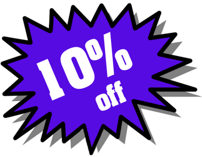 now and Christmas we'd like to offer you 10% off everthing you purchase!