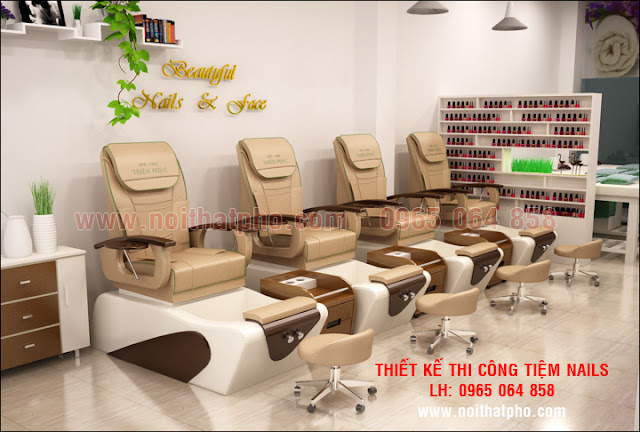 ghế nail đẹp 