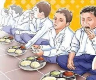 कस्तूरबा गांधी विद्यालयों में परोस रहे घटिया भोजन