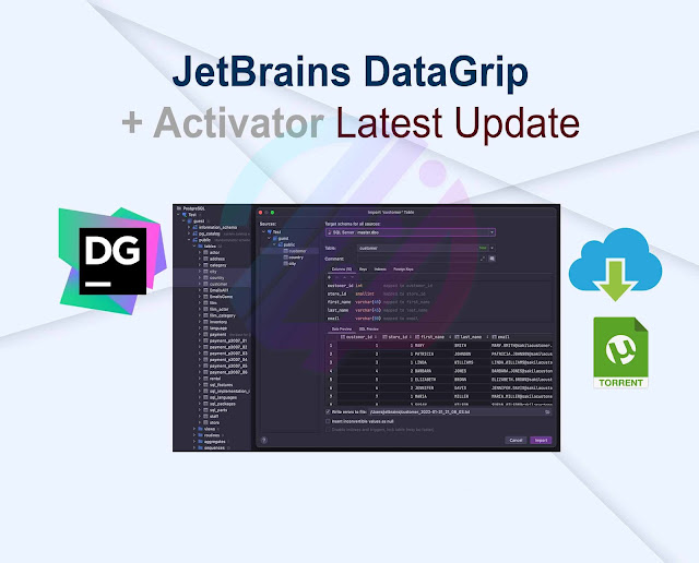 JetBrains DataGrip 2023.3.4 + Activator Latest Update