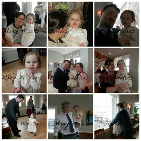 Many Waters Munchkin at Megan's wedding