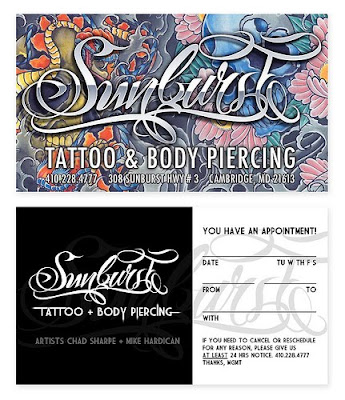 business card designs 2011. Tattoo Business Cards Tattoo