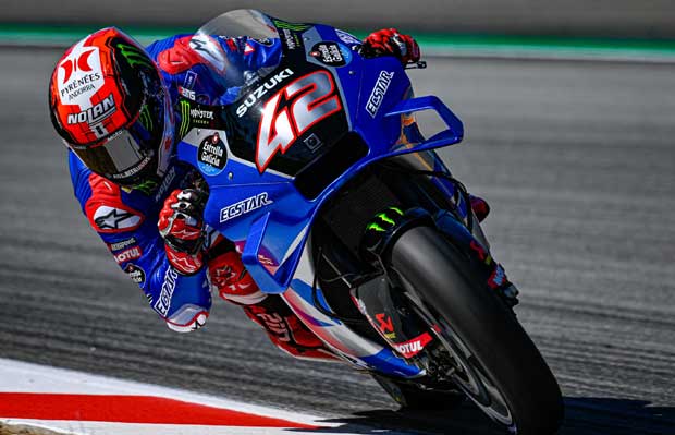 alex rins pebalap suzuki di motogp