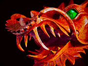 Labels: Green Eyed Dragon with Teeth Light Painting (dragon teeth)