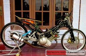 gambar jupiter mx hasil modifikasi drag