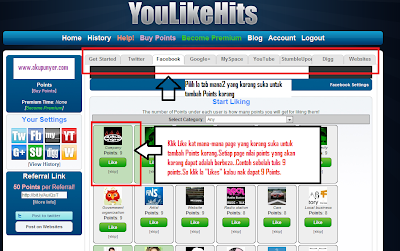 cara tambahkan FB likes,cara tambahkan Follower Twitter,Cara tambahkan websites hits,YouLikeHits,YouLikeHits Bots,Cara cepat tambahkan follower