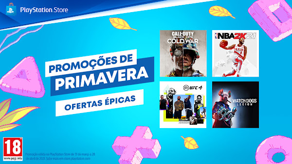 Novas ofertas épicas chegam à PlayStation®Store com a segunda vaga das Promoções de Primavera