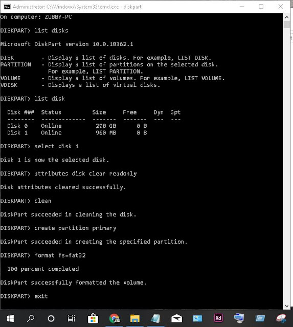 How to Format a write-protected Drive Detailed Image