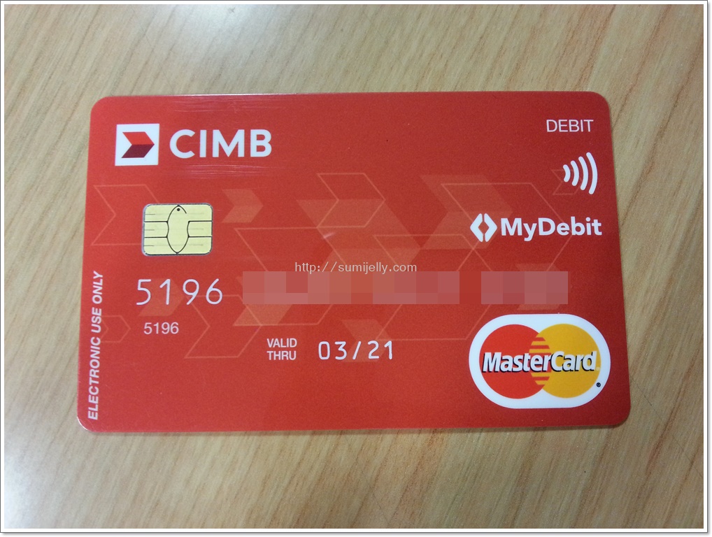 1 Tukar kad Debit CIMB yang baru bagi tahun 2016Sumijelly ...