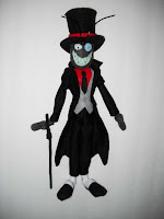 Black hat plush