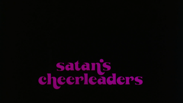 The Satan's Cheerleaders title card