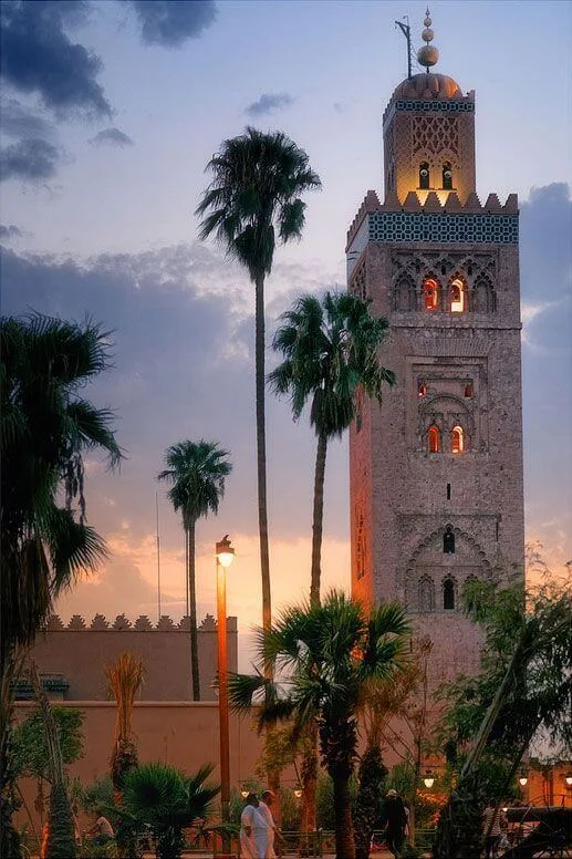 la mosque al koutoubia a marrakech