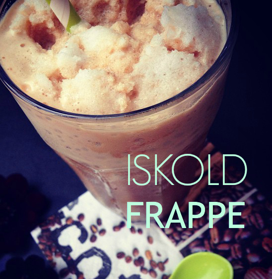 Frappe - iskold iskaffe opskrift - mit livs kogebog