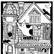 Printable halloween coloring pages