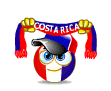 Emoticones Futboleros por Países Costa Rica