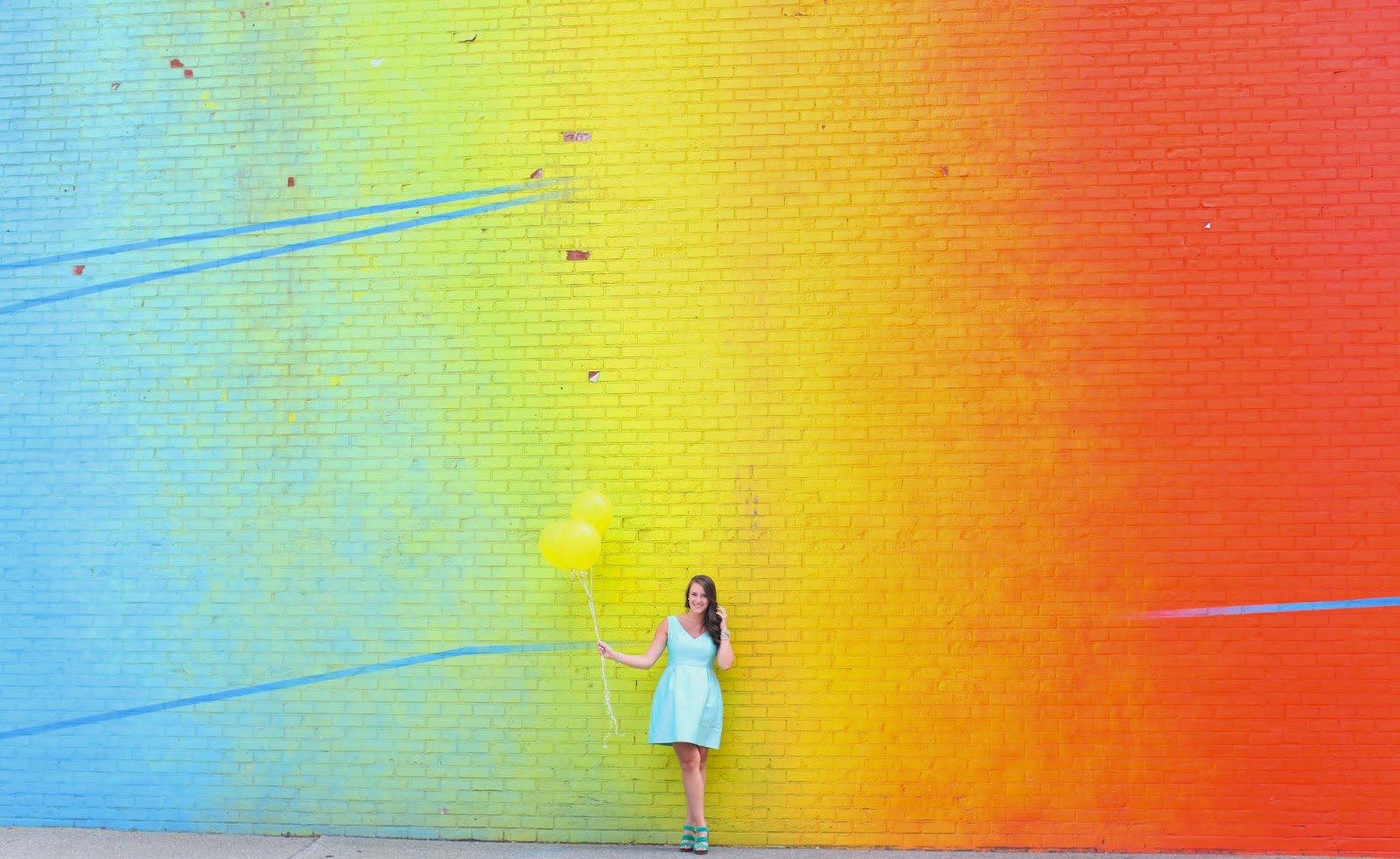 Rainbow Wall Brooklyn