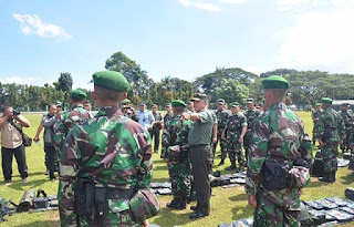 Pesan Asops Panglima TNI Jaga Hubungan Baik Dengan Masyarakat Di Wilayah Penugasan.
