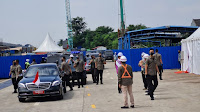 Presiden RI Pantau Langsung  Pembangunan Kereta Cepat Jakarta Bandung