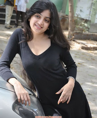 Poonam Kaur hot in black dress stills