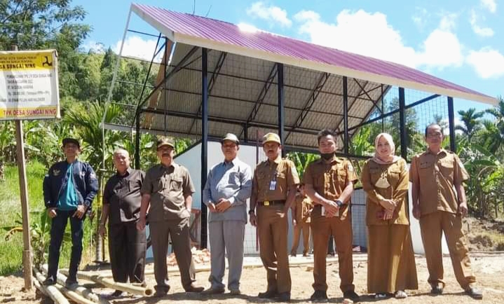 Komisi III DPRD Kota Sungai Penuh Tinjau Pembangunan TPS 3R