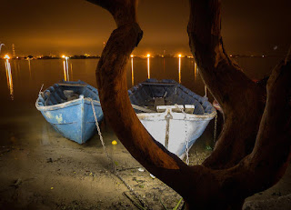 Formosa, Rio Paraguay -Light Painting