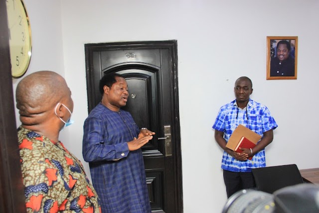 Citypeople Team Visits CLAM Pastor Wole Oladiyun As Part Of 25th Anniversary Celebration Visit to Eminent Nigerians