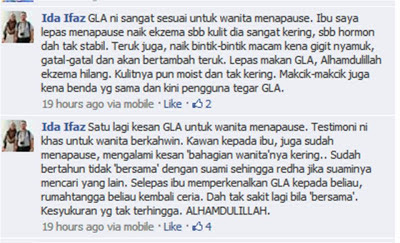 testi gla, gla shaklee, menopause, gla menopause, 