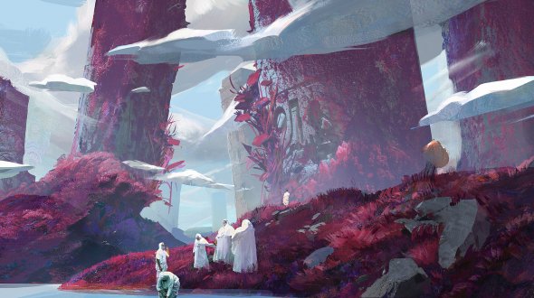 Mark Liang artstation arte ilustrações fantasia ficção científica cenários