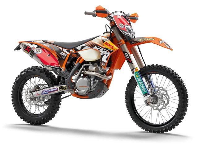 KTM 350 EXC-F FACTORY RACE BIKE. KTM also utilised the EICMA show in Milan, 