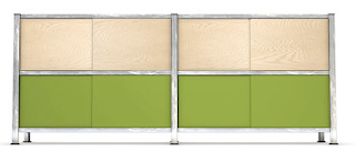 MShelving in green from Loadbearing