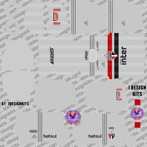 São Paulo FC 2020-21 Kits - DLS20 Kits