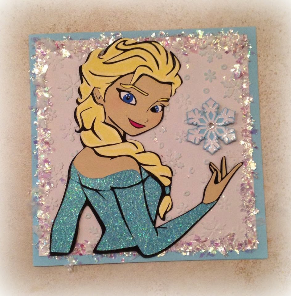 Download Toadally Love To Craft: Elsa invitations and cupcake toppers
