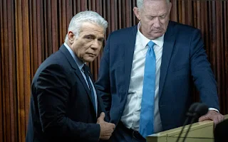 Lapid e Gantz pedem que as negociações judiciais sejam retomadas