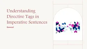 Understanding Directive Tags in Imperative Sentences