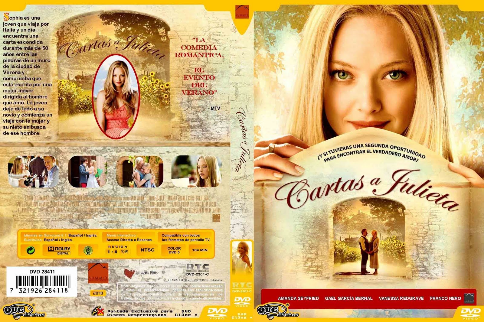 CINEFILOS2000: Cartas A Julieta (2010)