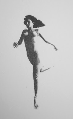 Detail of Eve Running Away from Eden, by F. Lennox Campello