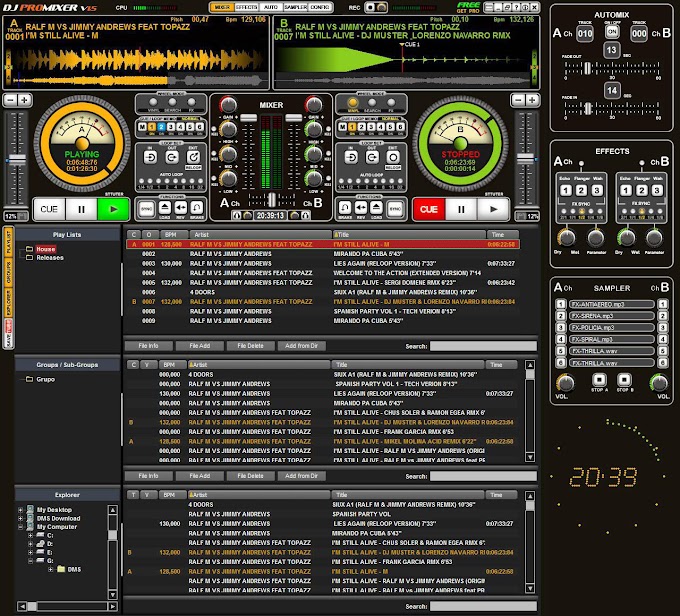 DJ ProMixer 2.0 - Δωρεάν εργαλείο για επαγγελματίες Dj's