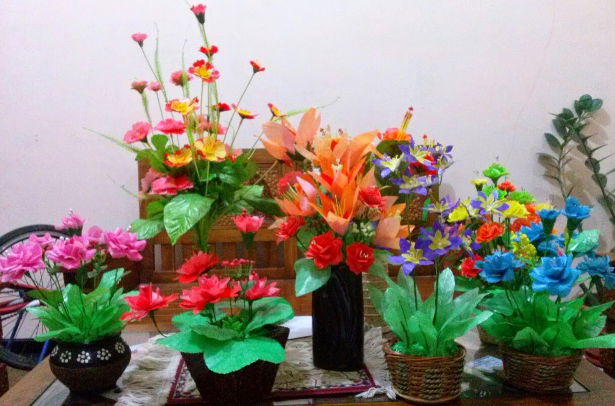 Wow 11 Gambar  Bunga  Dari Sampah Plastik  Gambar  Bunga  Indah