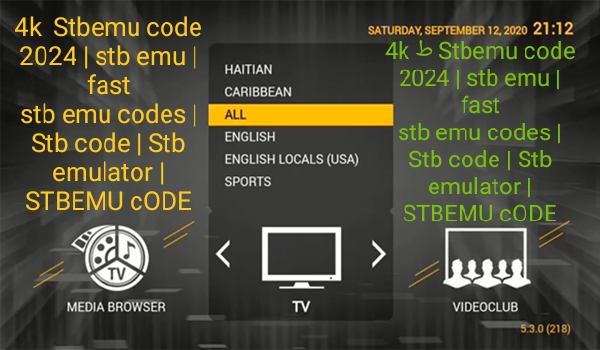 4k 50 Stbemu code 2024 | stb emu | fast stb emu codes | Stb code | Stb