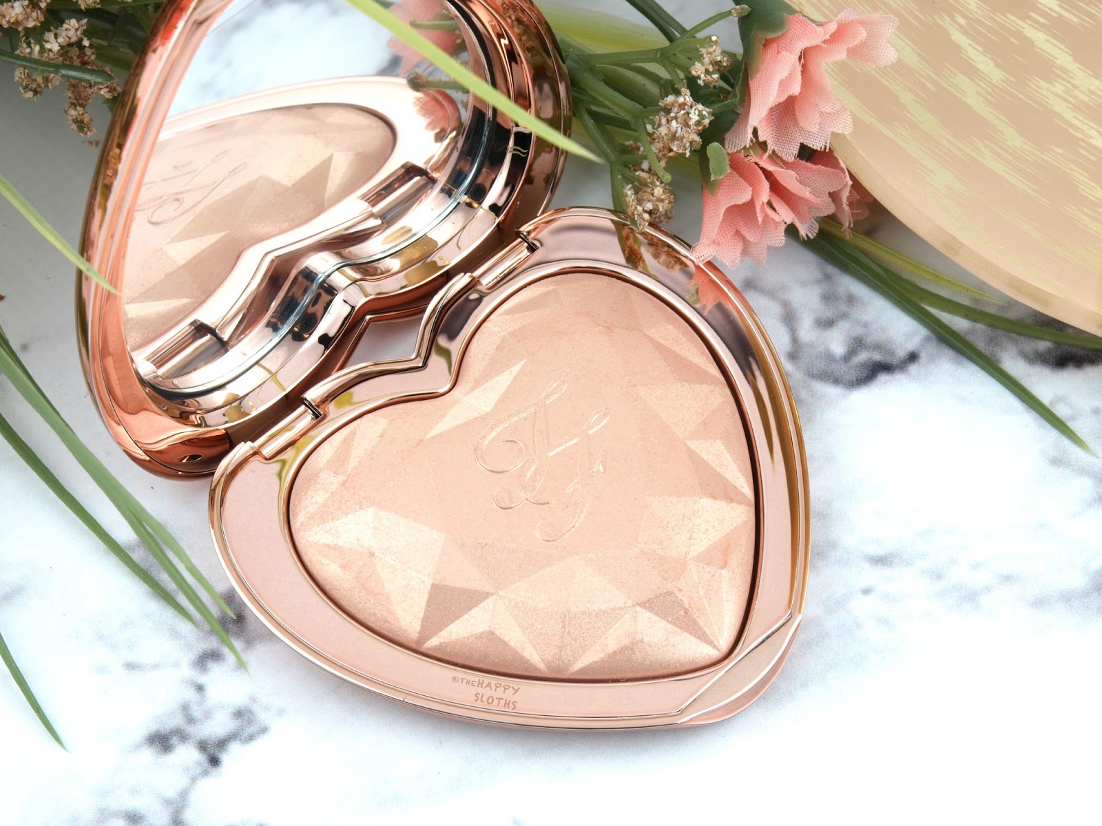 Too Faced Love Light Prismatic Highlighter in "Ray of Light": Review and Swatches