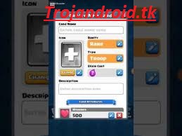 Cara membuat kartu desain sendiri di Clash Royale ... - 