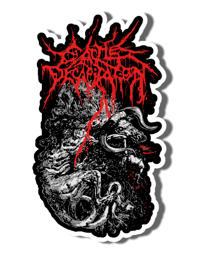 Cattle Decapitation STICKERS PNG