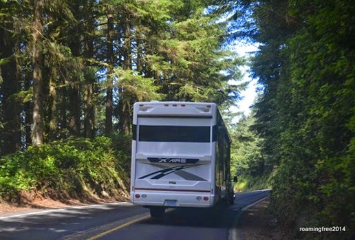 Narrow, twisty roads