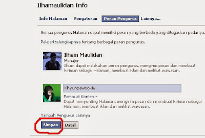 Cara Menambah Pengurus Halaman Facebook