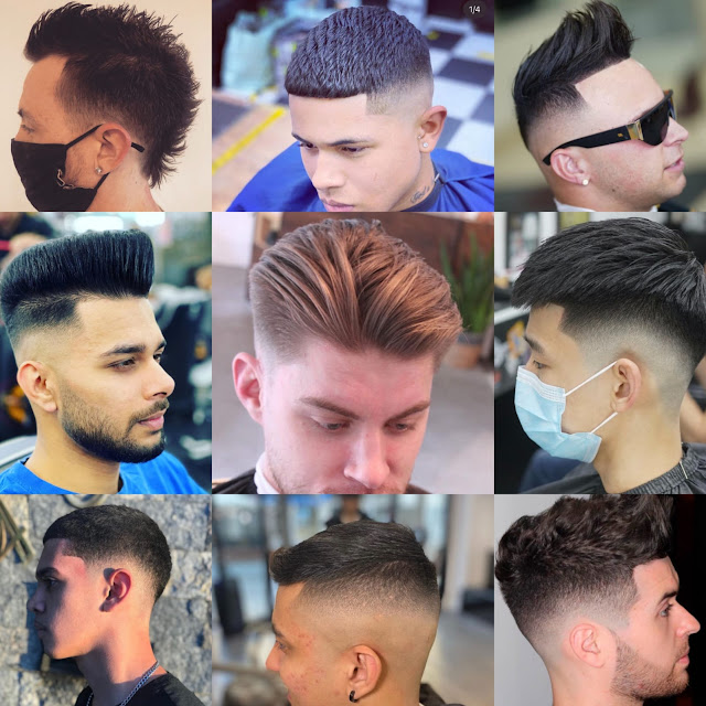 fade haircut men