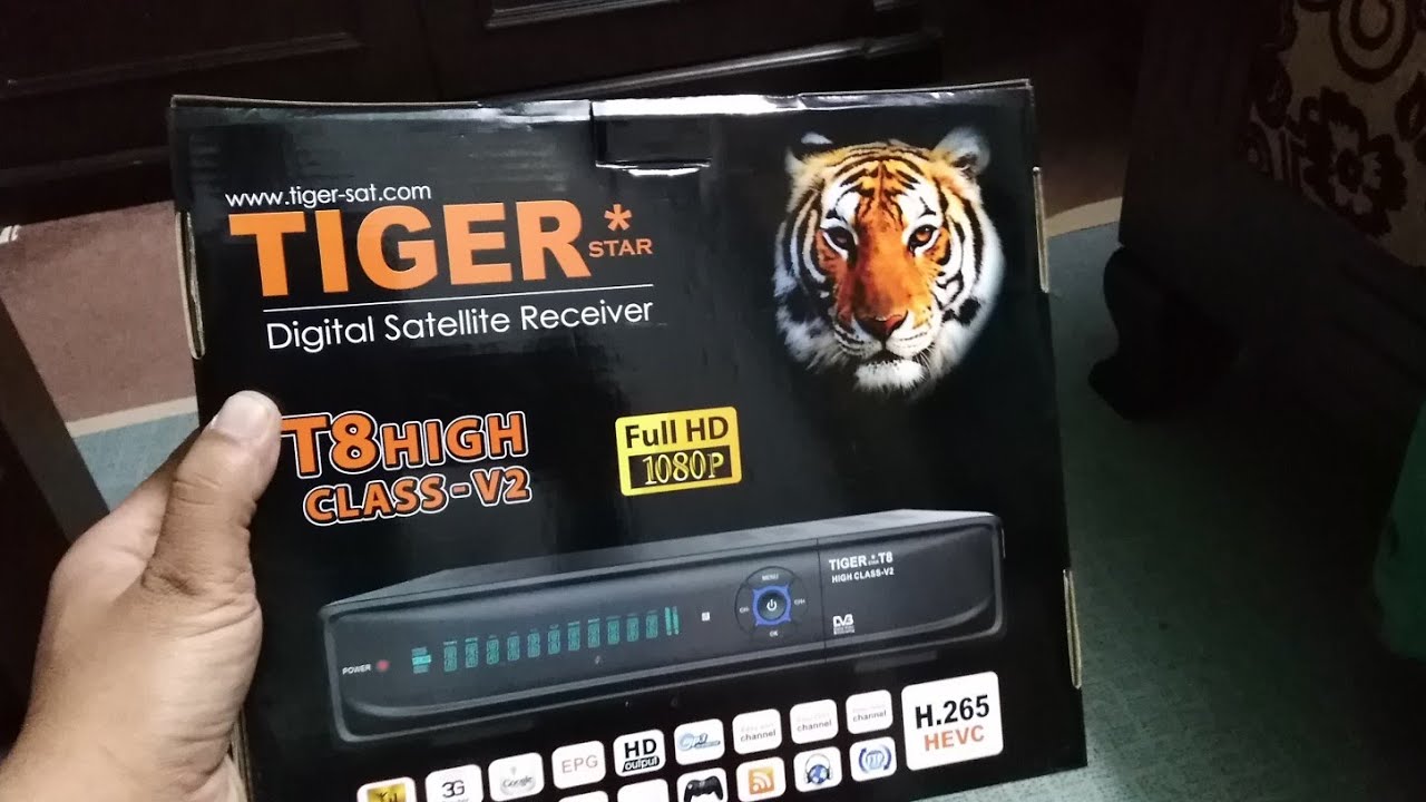 TIGER T8 HIGH CLASS-V2 NEW SOFTWARE VERSION 3.74