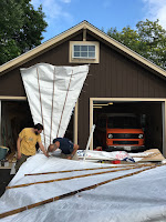 Gusdave and the Whiteheads Tyvek Glider Build Session